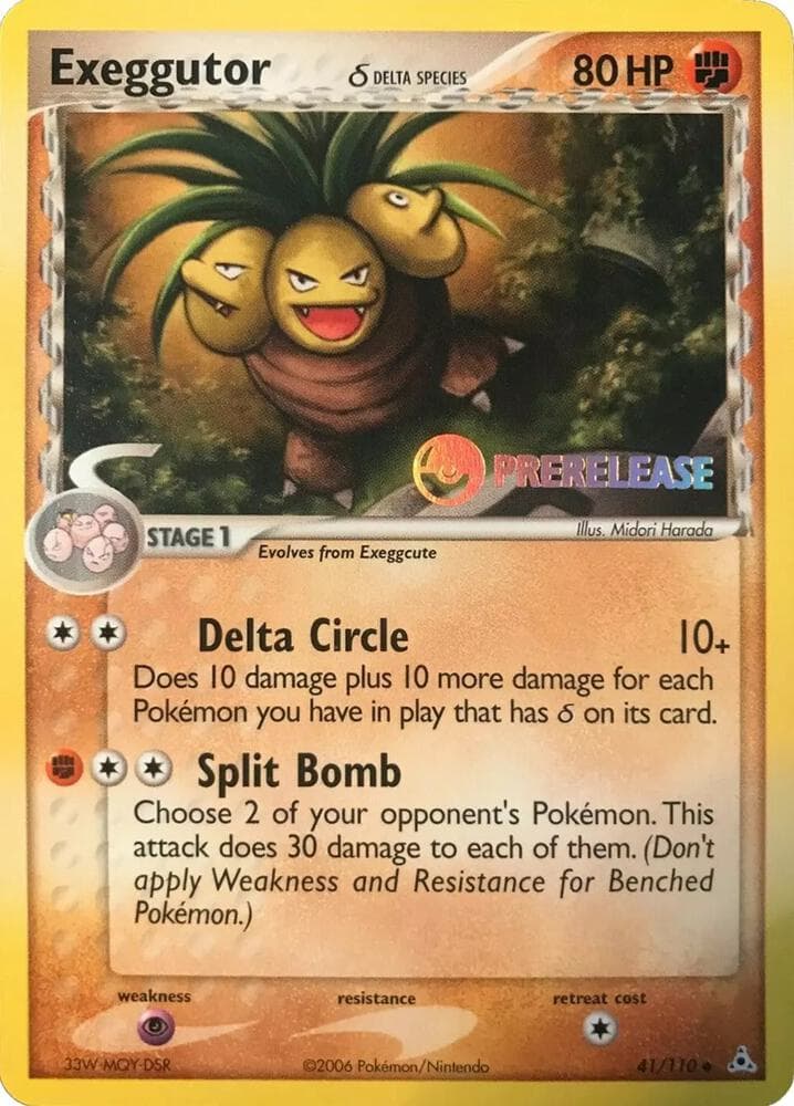 Exeggutor Delta Species Prerelease 41
