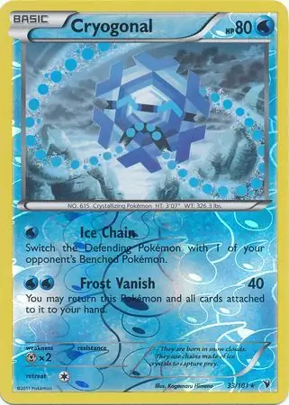 Cryogonal Reverse Holo 33 Normal