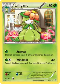 Lilligant 5 Normal