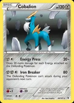 Cobalion Holo 84 Normal