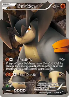 Full Art Terrakion 99 Normal