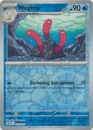 Wugtrio Reverse Holo 059