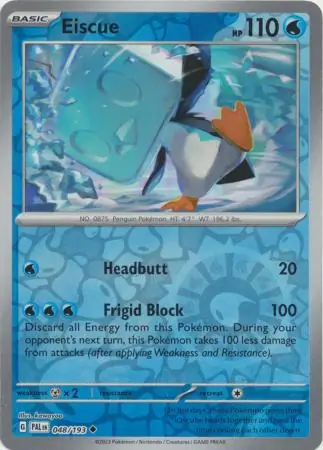 Eiscue Reverse Holo 048