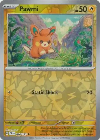 Pawmi Reverse Holo 074