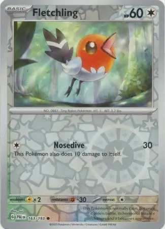 Fletchling Reverse Holo 163