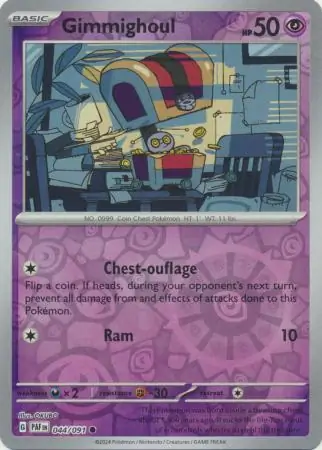 Gimmighoul Reverse Holo 044 Normal