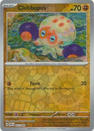 Clobbopus Reverse Holo 051 Normal