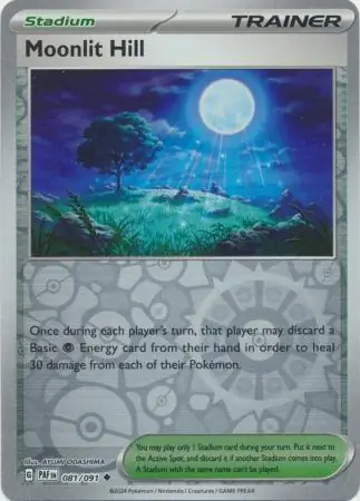 Moonlit Hill Reverse Holo 081