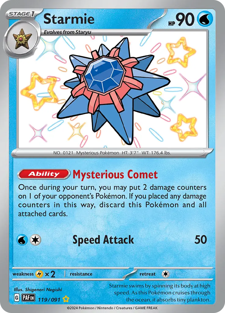 Starmie 119 Normal