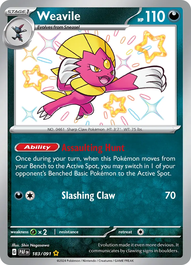 Weavile 183 Normal