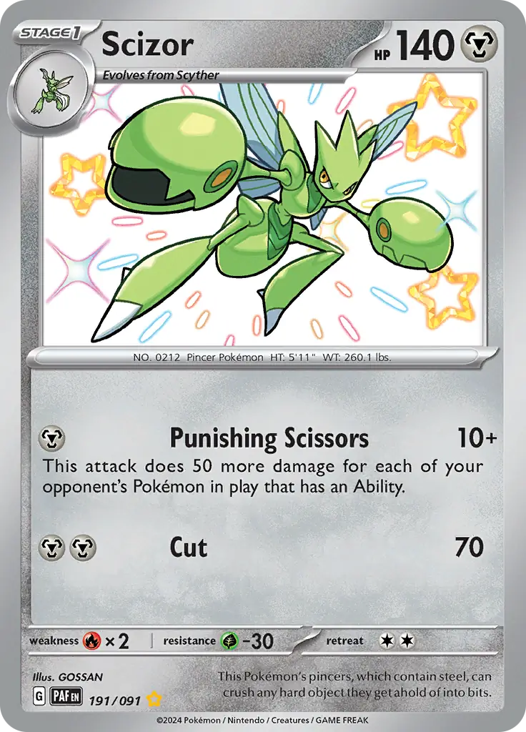 Scizor 191 Normal