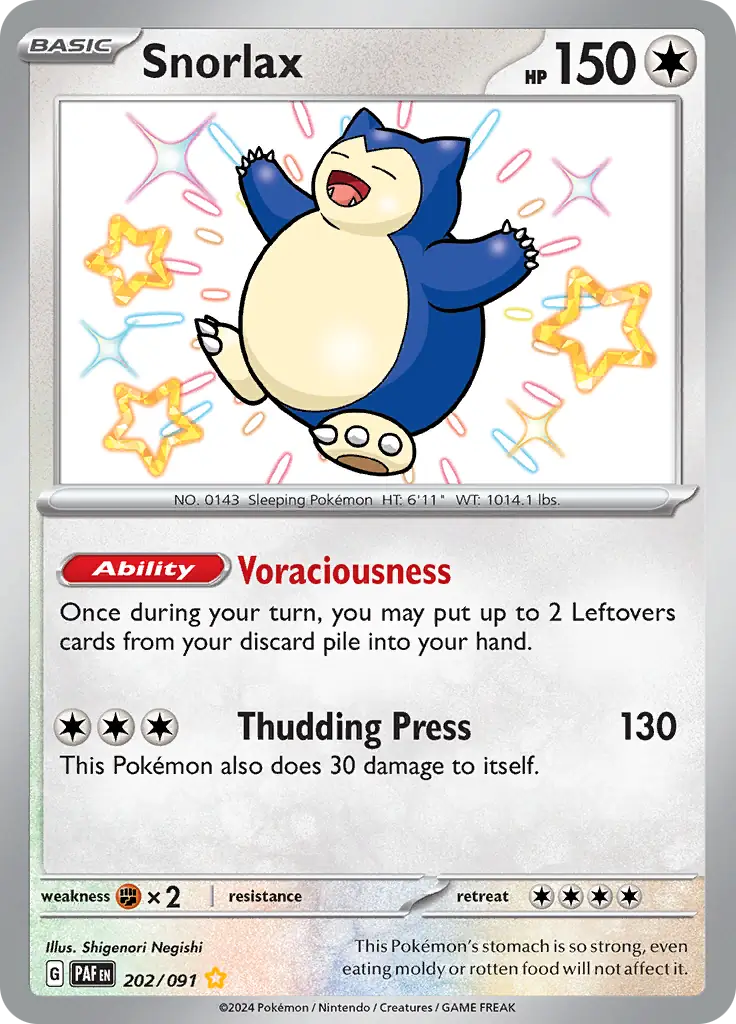 Snorlax 202 Normal