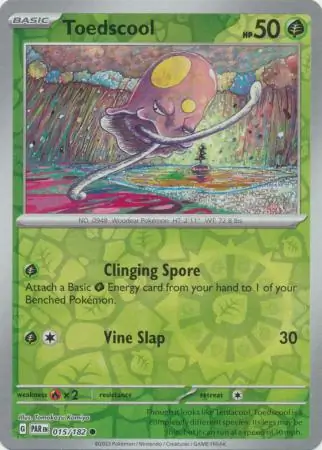 Toedscool Reverse Holo 015