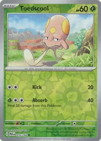 Toedscool Reverse Holo 016