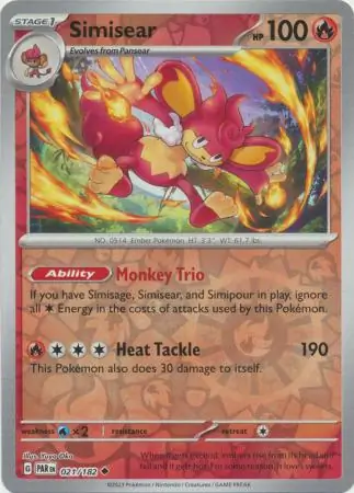 Simisear Reverse Holo 021