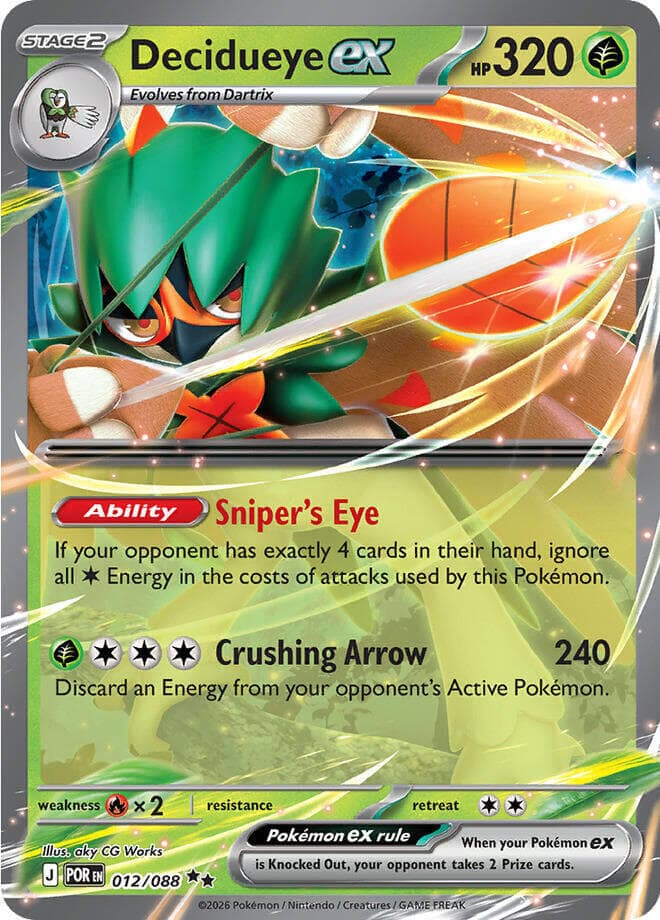 Decidueye ex 012 Normal