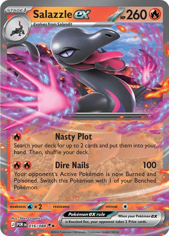 Salazzle ex 016 Normal