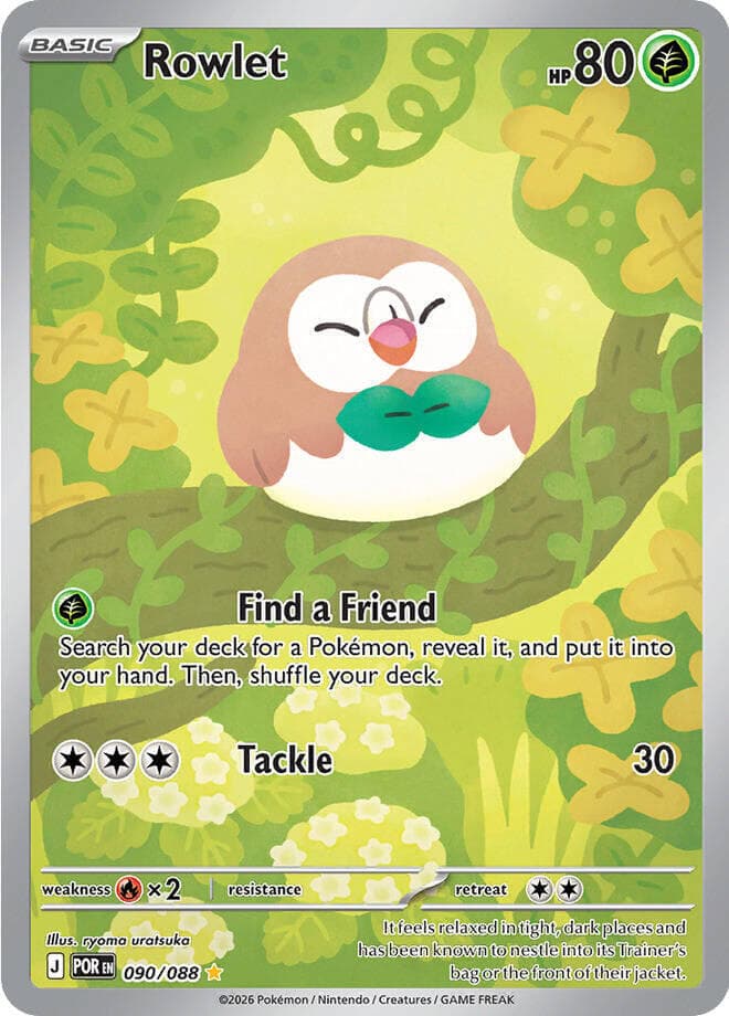 Rowlet 090 Normal
