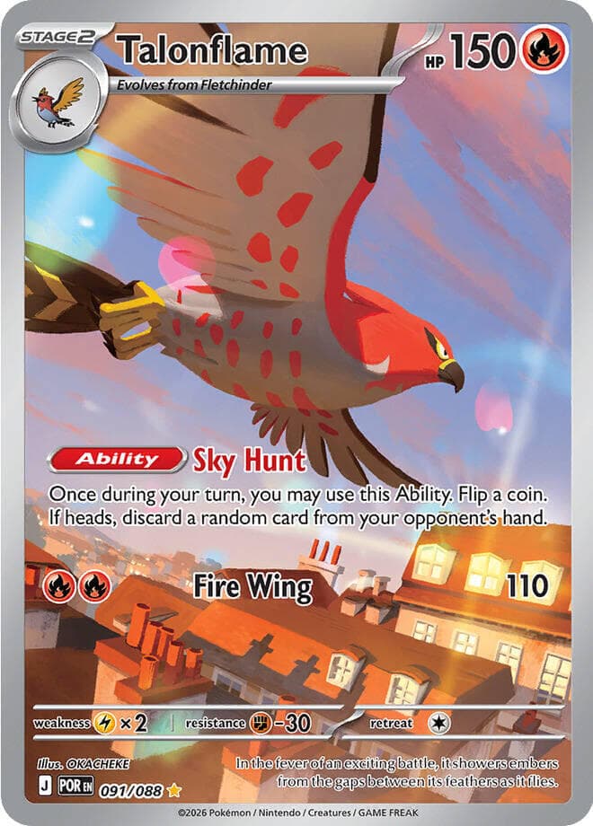 Talonflame 091 Normal