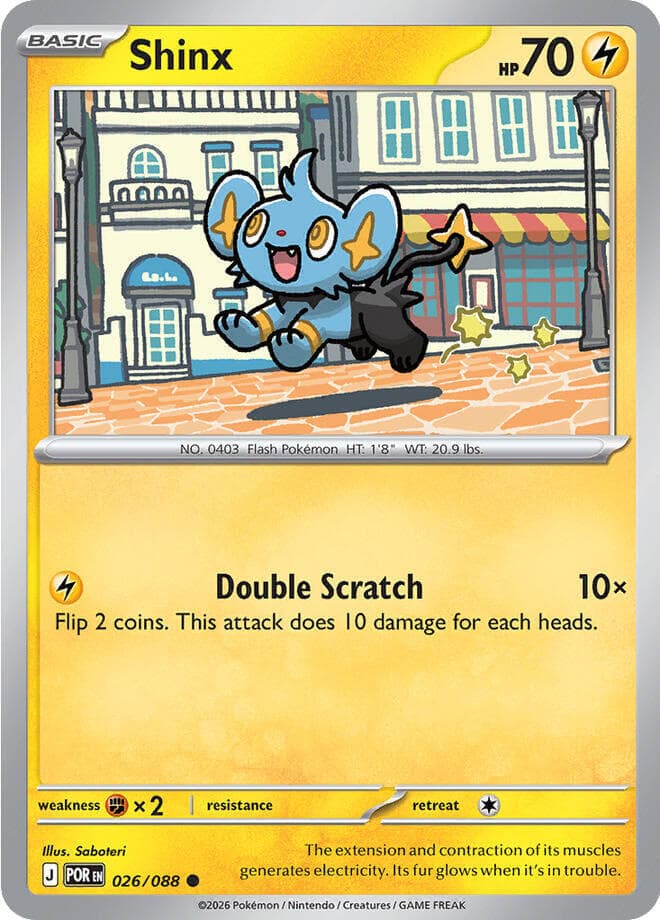 Shinx 26 Reverse holo
