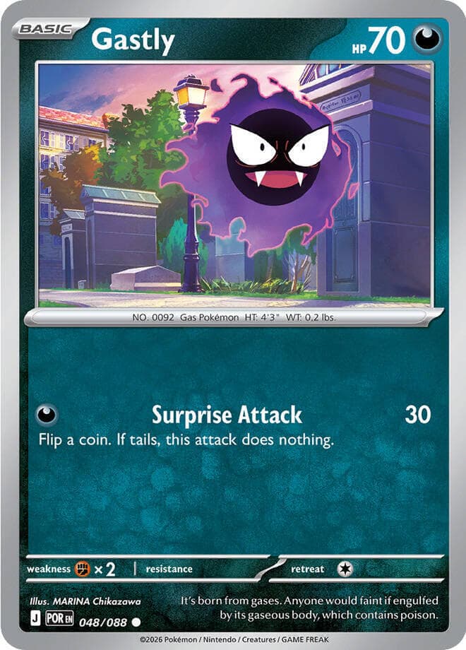 Gastly 48 Reverse holo