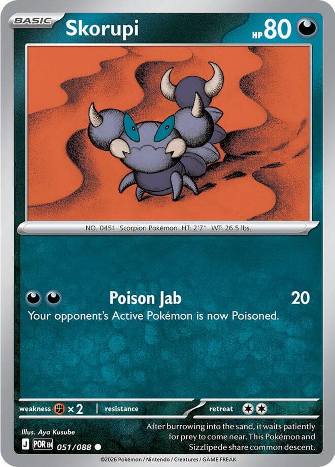 Skorupi 51 Reverse holo