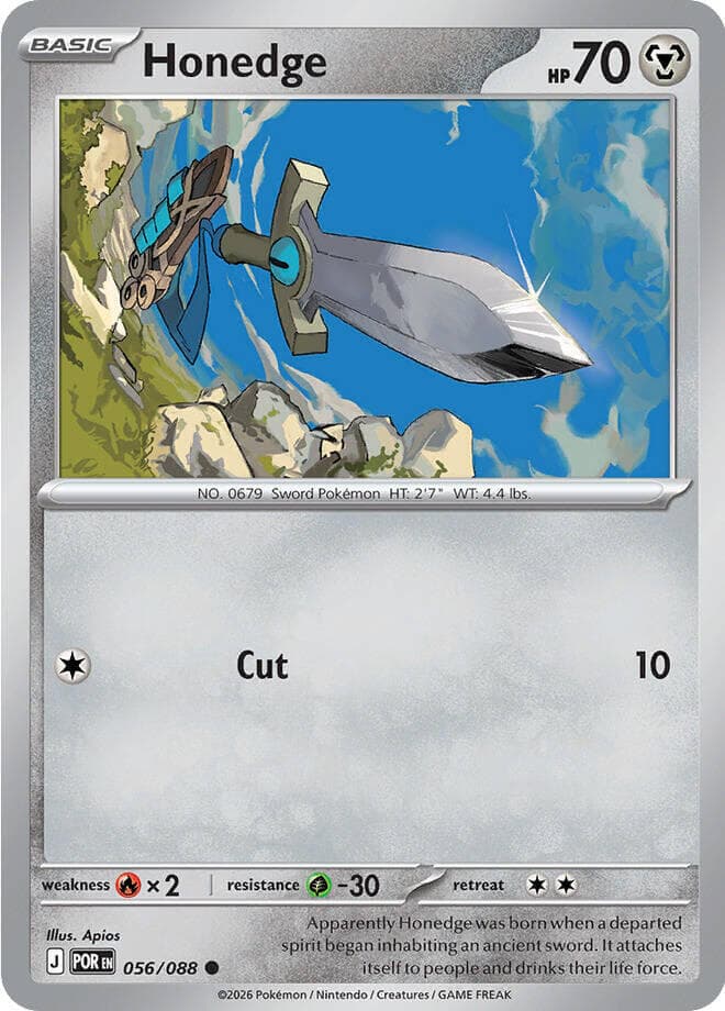 Honedge 56 Reverse holo