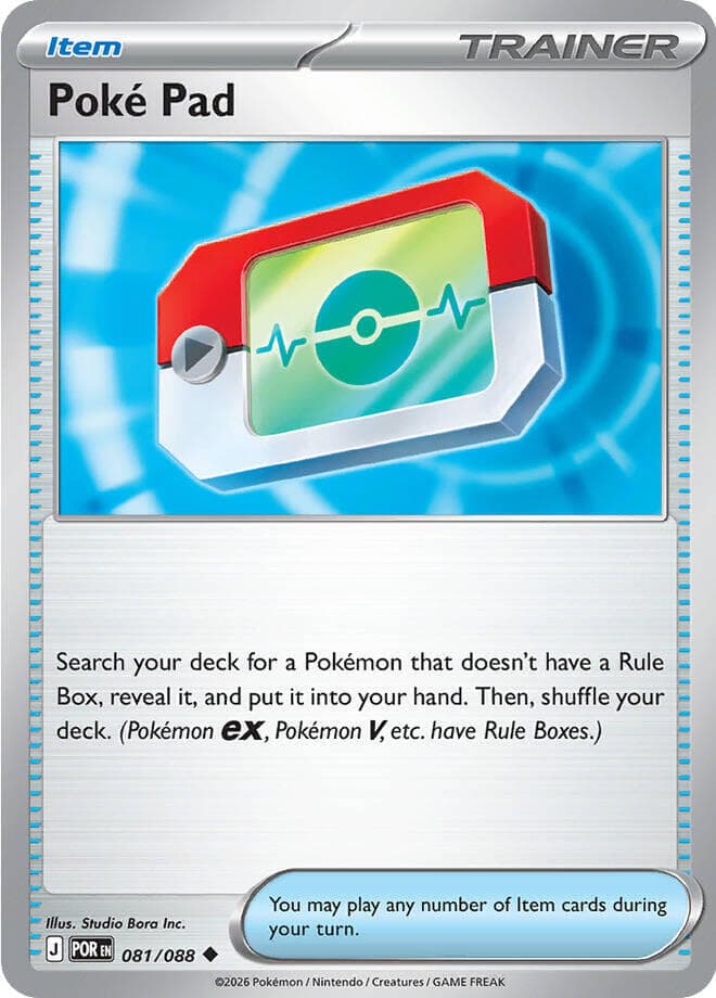 Poke Pad 81 Reverse holo