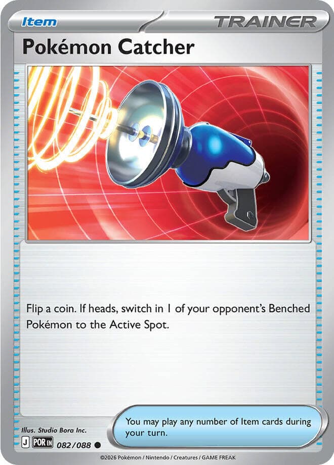 Pokemon Catcher 82 Reverse holo