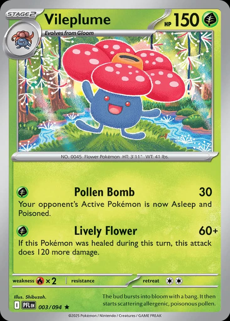 Vileplume 003 Normal