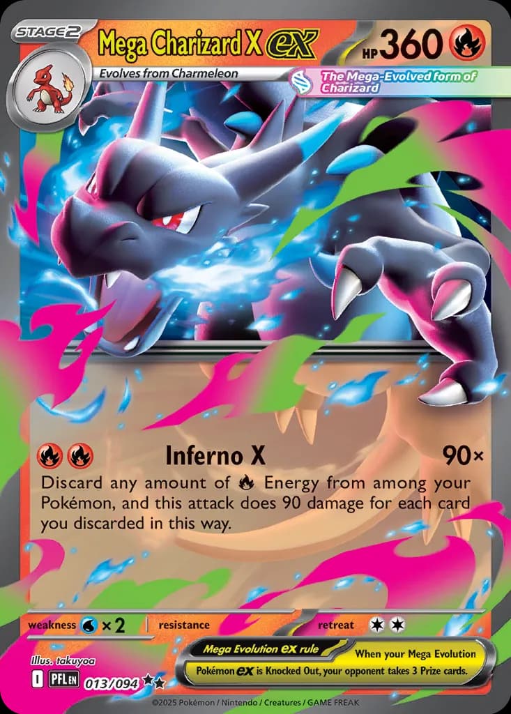 Mega Charizard X 013 Normal