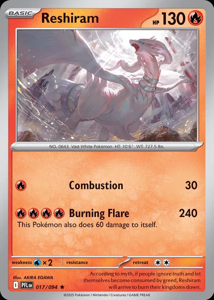 Reshiram 017 Normal