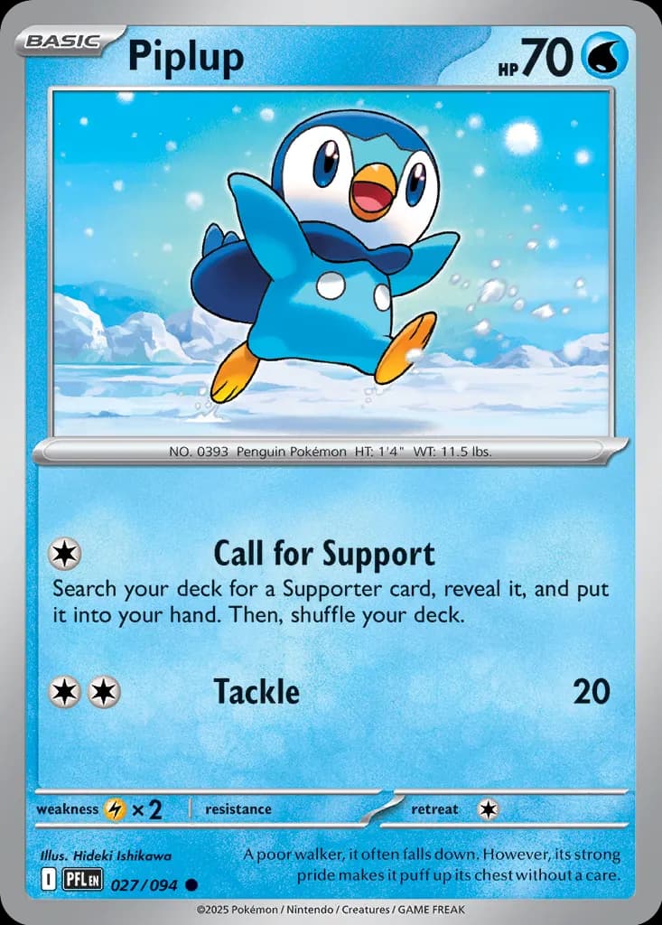 Piplup 027 Normal