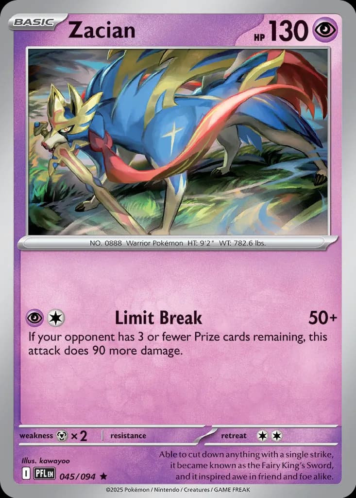 Zacian 045 Normal