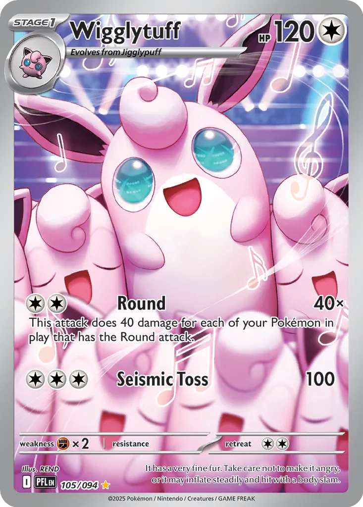 Wigglytuff 105 Normal