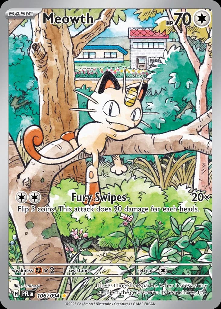 Meowth 106 Normal