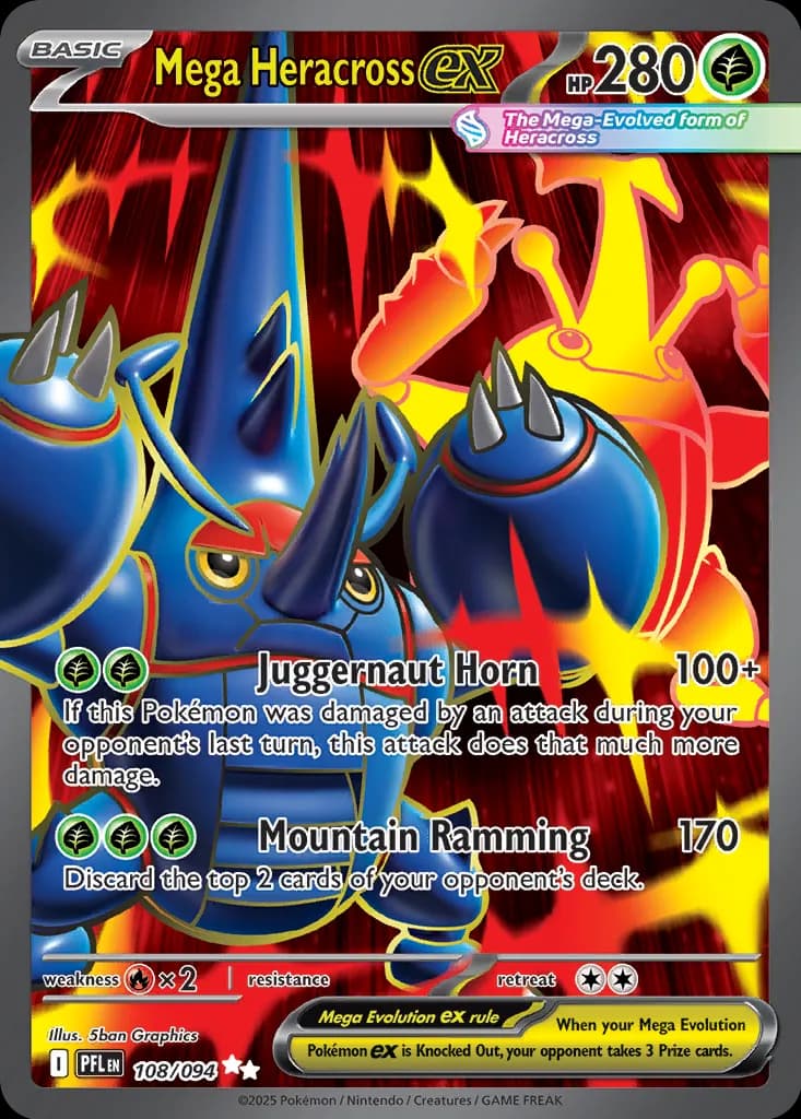 Mega Heracross 108 Normal