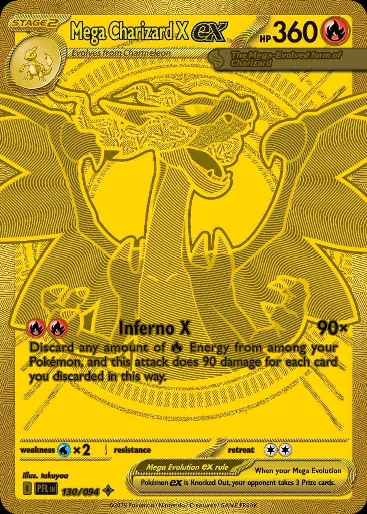 Mega Charizard X 130 Normal