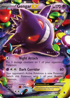 Gengar EX 34