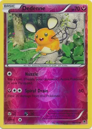 Dedenne Reverse Holo 70