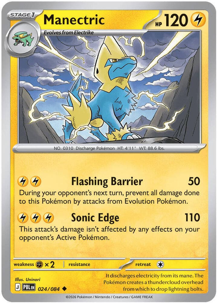 Manectric 024 Normal