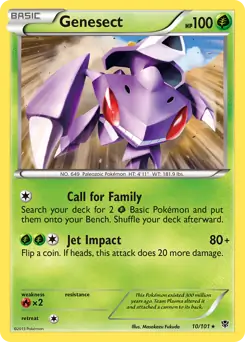 Genesect 10 Normal