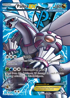 Full Art Palkia EX 100 Normal
