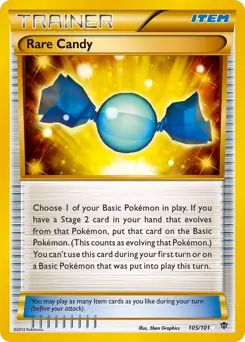 Rare Candy Secret Rare 105