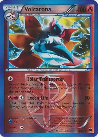 Volcarona Reverse Holo 13 Normal