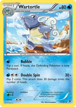 Wartortle 15 Normal