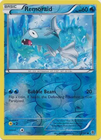 Remoraid Reverse Holo 18 Normal