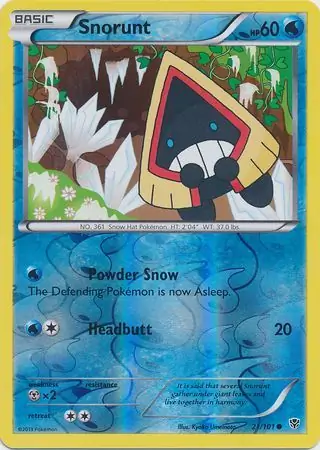 Snorunt Reverse Holo 21 Normal