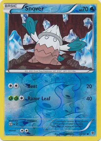 Snover Reverse Holo 25 Normal