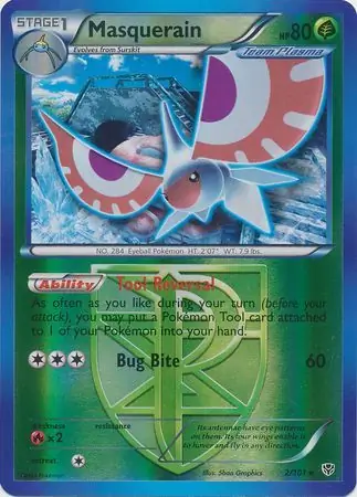 Masquerain Reverse Holo 2 Normal